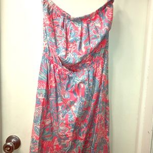 Lilly Pulitzer Medium Strapless Dress